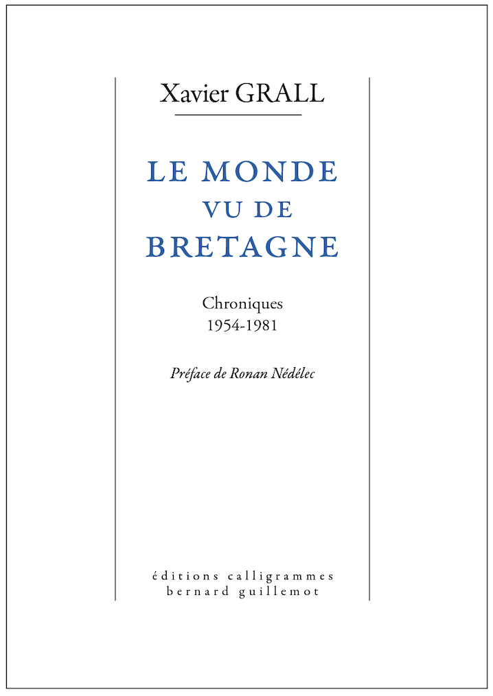 Couv Grall Le Monde